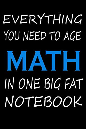 Everything You Need to Ace Math in One Big Fat Notebook: Education / Learn Math, Learnig, 110 pages, 6x9