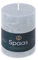 Spaas Rustikale Stumpenkerze 70/95 mm 35St. - hellblau