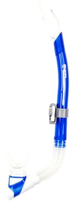 MARES Junior Gator Splash Snorkel with Semi-Dry Top and Anti-Splash Technology, Silicone Mouthpiece, Drain Valve for Immediate Cleaning - 411525