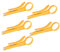 5 PCS Yellow Wire Stripper IDC Insertion Tool Punch Down UTP Cable Cutter Stripper Tool