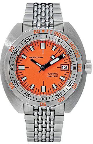 V3 DOX01 Sportuhr für Taucher, 42 mm, 300T Lumen, Datumsanzeige, 20 ATM Lünette, 200 m Sugess