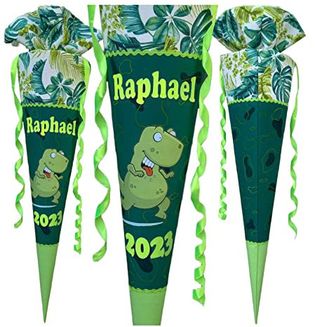 Schultüte passend zum McNeill Dino, Tyrannosaurus Rex, Ergobag, Step by Step, für Jungen, genäht, benutzerdefiniertee
