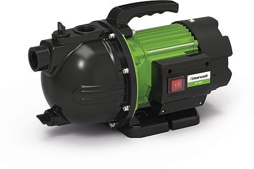 Cleancraft Gartenpumpe GP 1005C (für Klarwasser, Förderhöhe 46 m/Fördermenge 76 l/min, Ein-/ Auslassdurchmesser 25 mm, Motorleistung 1,1 kW) 7521105