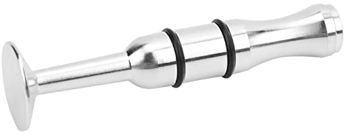 Mundstück Embouchure Training Device, Langlebiges Zubehör für Blechblasinstrumente, Tragbarer Mundmuskeltrainer für Posaunen Holzblasinstrumente Saxophon (Silber)
