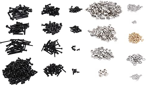 wiianoxd FüR Voron2.4 3D Drucker DIY Projekt Befestigungs Elemente Schrauben Muttern VollstäNdiger Bausatz