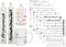 Sugeru 6 PCS Kerzentattoo (200+ Muster),Wassertransferdruck |wasserschiebefolie kerzen | Kerzenfolie | kerzenaufkleber sticker |Kerzen dekorieren | Lieblings Person,Valentinstag (Lieblings Person)