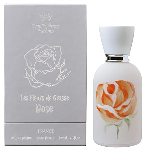 ROSE Nischenparfum für Damen 100 ml | Blumig | Handgefertigt | Frankreich | Grasse