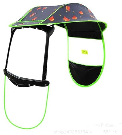 Universelle Sonnenschutzabdeckung für Elektromotorräder, Motorroller-Regenschirm, Mobilitäts-Sonnenschutz und Regenschutz, wasserdichte Regenabdeckung für Roller, Batterie, Auto-Überdachung,