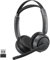 Nuroum HP31DU(2nd Gen) Wireless Headset with Mic for Work, Bluetooth Headset with Noise Cancelling Microphone, 45H Runtime/Multi-Point, Dongle/USB Connection to PC/Laptop/Cell Phone for Zoom/Teams