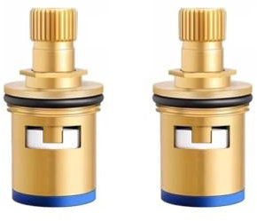 2 Cartuchos Universales Para Grifos De Latón, Ideales Para Baño Y Cocina, Fácil De Reemplazar