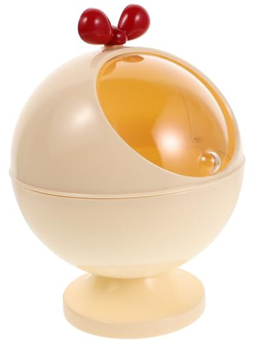 TOPPERFUN poubelle de bureau poubelle kawaii bébé sucriers bonbonnière avec couvercle sucrier avec couvercle Plastique