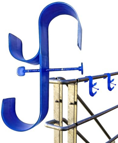 Ganci Per Asta Della Piscina, Ganci Regolabili Per Piscina, Gancis Resistenti Per Recinzioni Stabili, Supporto Tubo Stabile Per Patio, Prato, Abbigliamento Multiuso Per Esterni E Uso In Giardino