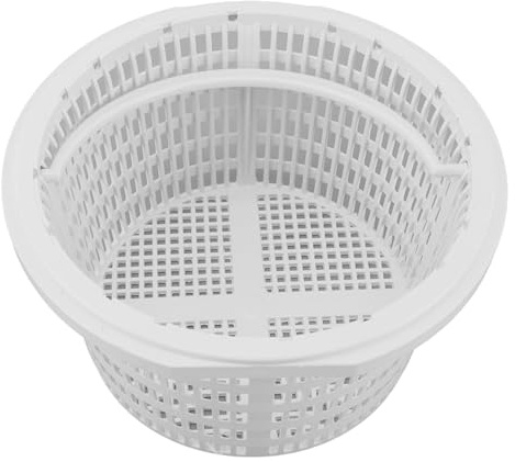 Dewireaey Pool Skimmer Basket - Pool Sieve 19 cm Diameter, Multi-Purpose Skimmer Filter Basket, Pool Skimmer Filter Basket, Swimming Pool Basket, for Easy Dirt Absorption and Efficient Cleaning
