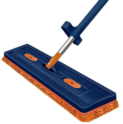 inovia Cleanova – Balai serpillière Rotatif avec Technologie essorage intégré Mop Plat 2025 avec Fonction Essorage, Tête Rotative à 360° - Idéal pour Sols en Carrelage, Cuisine, Salle de Bain, Bureau