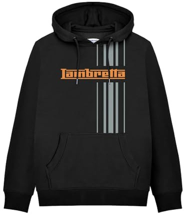Lambretta Mens Stripe Hoodie