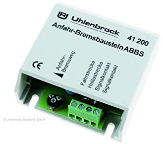 Uhlenbrock 41200 | Anfahr-Bremsbaustein ABBS | Eisenbahnsteuerung