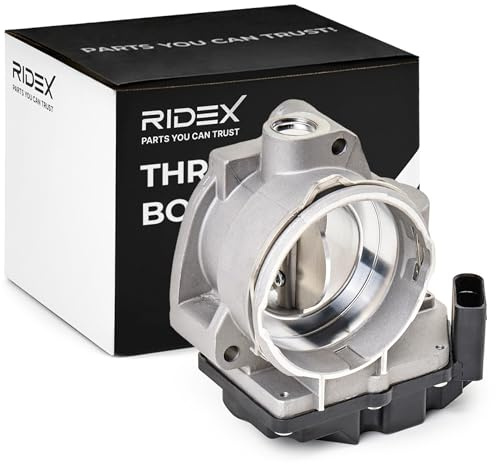 RIDEX 158T0015 Drosselklappenstutzen Drosselklappe Drosselklappengehäuse Kompatibel mit VW Golf 5 Schrägheck 1K1 03G128063A 03G128063G 03G128063M