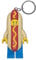 LEGO Iconic - portachiavi luminoso - Uomo Hot Dog - altezza 76 mm