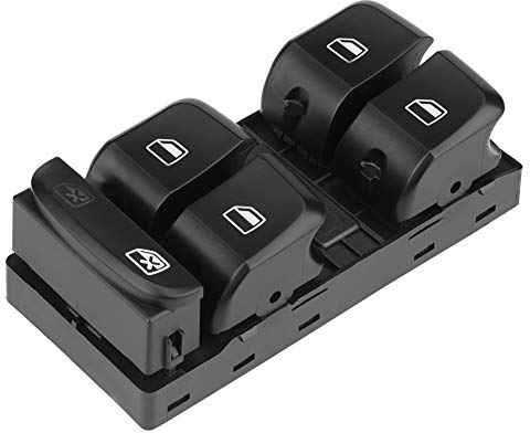 Auto Fensterheber Schalter 8KD 959 851,KIMISS Elektrischer Fensterheberschalter ABS Kunststoff Elektrische Fenster Schalter Taste für / S4 B8 2007-2011 2009-2011