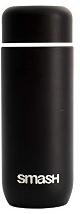 Smash Coffee Flask, Black, 5cm x 5cm x 16cm