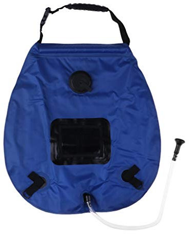 Tubayia 20L Tragbare Solar Camping Dusche Tasche Solardusche Gartendusche Wasser Aufbewahrungstasche für Outdoor Wandern
