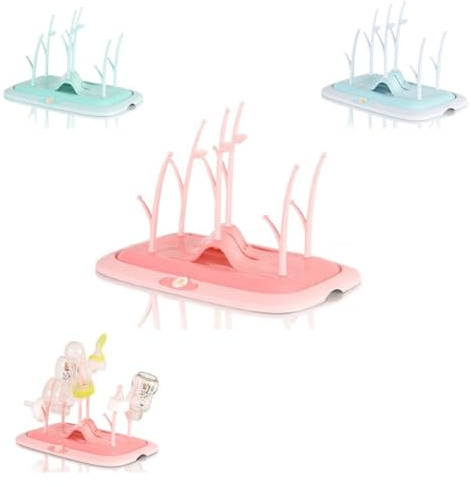 Cangaroo Flaschentrockner Coral für Trinkflaschen Schnuller und Zubehör pink