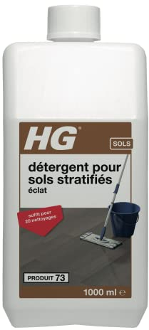 HG détergent pour sols stratifiés, vinyles et PVC éclat