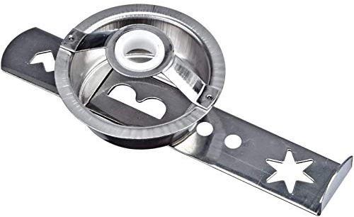 Accesorio para repostería de acero inoxidable 304, accesorio para picadora de carne, accesorio para robot de cocina, accesorio para pastelería de acero inoxidable de calidad alimentaria (tamaño 8)