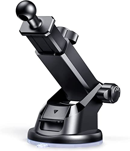 VANMASS Upgraded Super Sticky Suction Cup Mount with Telescopic Arm & 17mm Ball Joint, Replacement for Car Phone Mout, Universal for Dashboard, Window or Any Other Flat Surface (Except for Leather)
