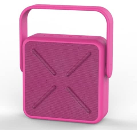 Bubble Speaker portable & compatible with Smartphone/Tablet/Ipad/Iphone/Samsung/ 6/7/8/X/Xr/xs/s21/s22/s23 & all bluetooth compatible devices (Pink)