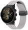 Ersatz-Uhrenarmband, 24 Mm Magnetisches Faltschließe-Band für Suunto 7 9 D5i, Weiches Silikon-Sport-Ersatzarmband, Schnellverschluss-Armband (Grey)