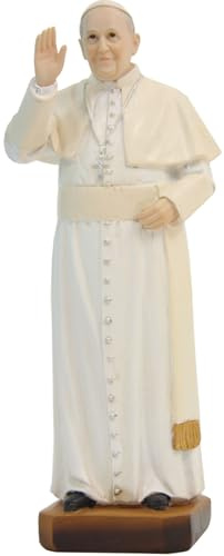FADEDA Papst Franziskus I. / Höhe:14 cm/handbemalt/detailgetreue Krippen Figuren - Weihnachten Tisch Dekoration Krippe Zubehör