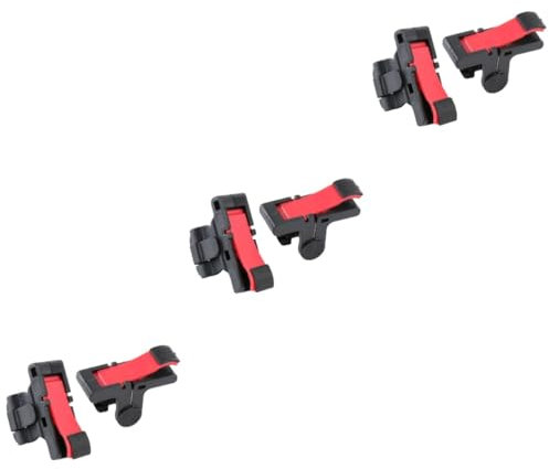 Gadpiparty 3St Auslöser für Handyspiele Telefone Schnellschusstaste Ziel Gamecontroller-Hilfstool Hühnerfressendes Artefakt für das Telefon Knopf Regler Joystick Hühnerartefakt d9 Abzug rot