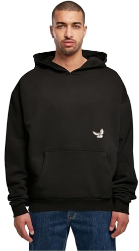 Mister Tee Upscale Unisex Kapuzenpullover K-Dot Heavy Oversize Hoody, Unisex Hoodie mit Rückenprint, Oversize Fit