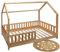 WELL HOME MOBILIARIO & DECORACIÓN Cama Infantil Bosco 90x190cm con Alfombra de Yute Redonda 80cm