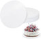 5 Stück Runde Tortenplatte, 12 mm Dicke Weiß Rund Kuchenplatte, Wiederverwendbar Wellpappe Kuchenplatte, Tortenplatte Pappe Rund für Partykuchen, Geburtstagskuchen, Blechkuchen (10 Inch)