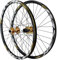 NBTRXWAFR 26/27.5/29-Zoll-MTB-Laufradsatz Scheibenbremse Schnellspanner Mountainbike-Laufräder Alu-Legierung Doppelschicht-Felge Vorder- Und Hinterrad Für 7-12 Gang Kassette 32 Löcher,Gold,29inch