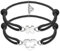BDEPSTR 2 Pcs Verstellbare Schnur Freundschaft Bangle Pärchen, Personalisierte Armbänder für Paare, für Freundin Mama Papa Paare zum Geburtstag