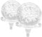 Alipis Modern Crystal Ball Water Fountain Diy Craft Sphere for Garden Water Feature Decorative Glass Ball
