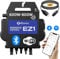 Generisch Wechselrichter EZ1-M, 600W/800W updatefähig, inkl. integrierter WLAN & Bluetooth Überwachung, Mikro Wechselrichter für Balkonkraftwerk (EZ1-M-800W+5m Anschlusskabel)
