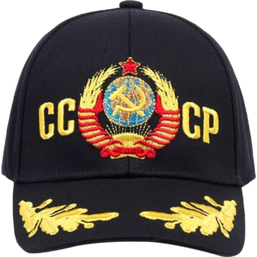 Muteitt CCCP-baseballmütze, Sowjetische CCCP-Stickerei-baseballmütze, Vintage-Trucker-Kappe, Atmungsaktive Sommer-Sonnenhut, Sportmütze, Unisex