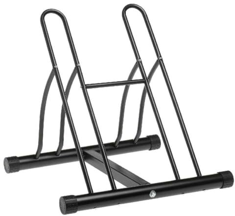 Fahrradständer für 2 Fahrräder, Boden Fahrradhalter, Fahrrad Parkplatz, Stahl, für Reifen bis 29 Zoll - MHBB5012 - INION