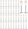 Clou Beton, 200 Pièces mini Clous, Piquets Ronds de 7,3 mm de Diamètre, Clou de Plafond, Manuels Clous en Acier, mini Clous pour Cloueuse, pour Conduit de Câble de Fixation et Réparation