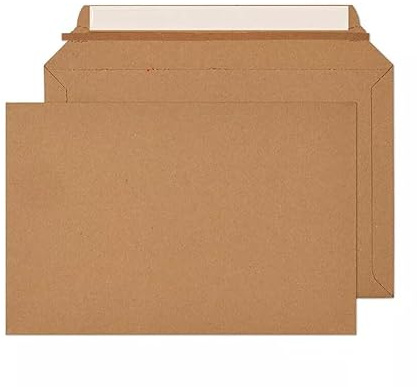Blake VITA - Corrugated Cardboard Envelopes 194 x 294 mm - Pack of 30 - Thickness 300 GSM - Peel and Seal Cardboard Mailers - Book Wrap Mailer 7.64 x 11.57 Inches - FSC Certified Packaging (PCWA194)