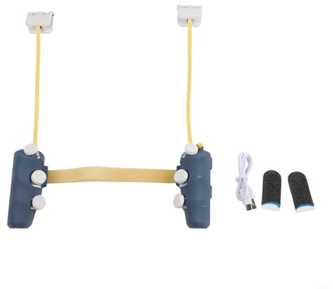 Manette de jeu magnétique à monter soi-même pour iPad, tablette, coque imprimée 3D avec bouton à impulsion continue, cordon portable, poignée tactile (12,4 ~ 13,5)