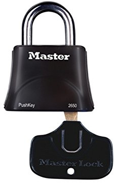 Master Lock MLK2650 PushKey™ Accessibility Easy Use Padlock