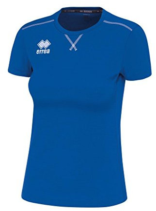 Errea Marion MC Jr Sportshirt Unisex Kinder XS hellblau