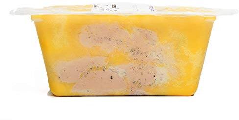 Terrine Maison de Foie Gras de Canard Entier Mi-cuit - À démouler - pour vos tables de fête - pour 4 à 6 personnes 450 gr