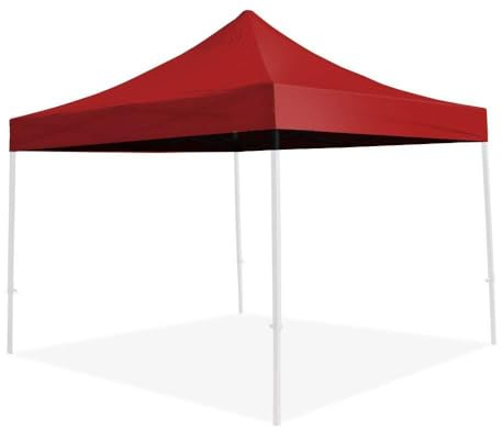 TERRE JARDIN Toit pour Tonnelle Pliante Pro 3 x 3 m Polyester Enduit PVC | Toit de rechange en polyester 250 g/m² enduit PVC avec bande d'étanchéité, conçu pour tente pliante pro 3 x 3 m