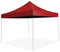 TERRE JARDIN - Toit de Rechange Tonnelle de Jardin Exterieur, Pliable, 3 x 3 m, Rouge, Professionnel – Pergola Jardin Exterieur, Imperméable 250 g/m², Anti UV - Réceptions, Marchés, Camping - - Rouge